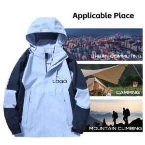 Running Jacket Windbreaker Sport Multi Fabric Used Water Resistant High Performance Softshell Autumn Jacket Zipper Print for