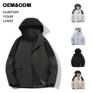 Customized logo men's lightweight softshell jacket fleece lined waterproof tactical soft shell rain coats windbreaker outdoor