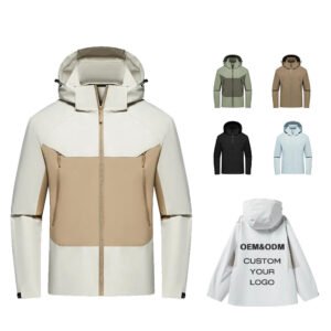 Giacca a Vento Waterproof Hooded Softshell Hiking Riding Outdoor Climbing Clothes Windbreaker Softshell Hoodie for Men and Women