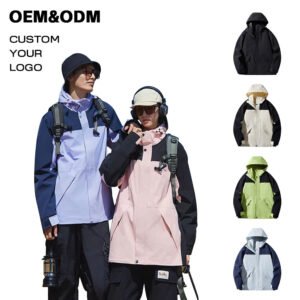 Hiking Training Windbreak Jackets Couple Light Weight Unisex Mountaineering Waterproof Outdoor Overcoat Jacket for Men and Women