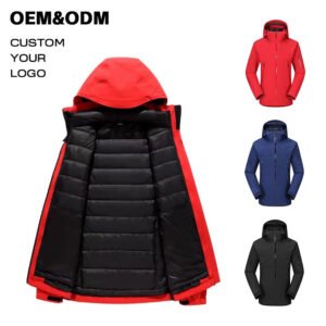 Wholesale High Quality Mountaineering Skiing Windbreaker Jacket Outdoor Camping Hiking Waterproof Unisex Jacket