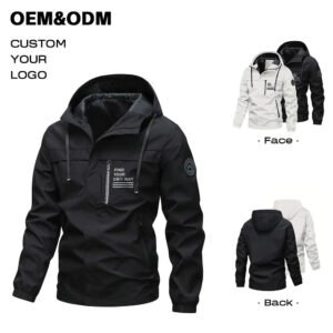 Wholesale Custom Logo Unisex Outdoor Sport Hiking Jacket Windproof Waterproof Premium Tactical Quick Dry Jacket for Men