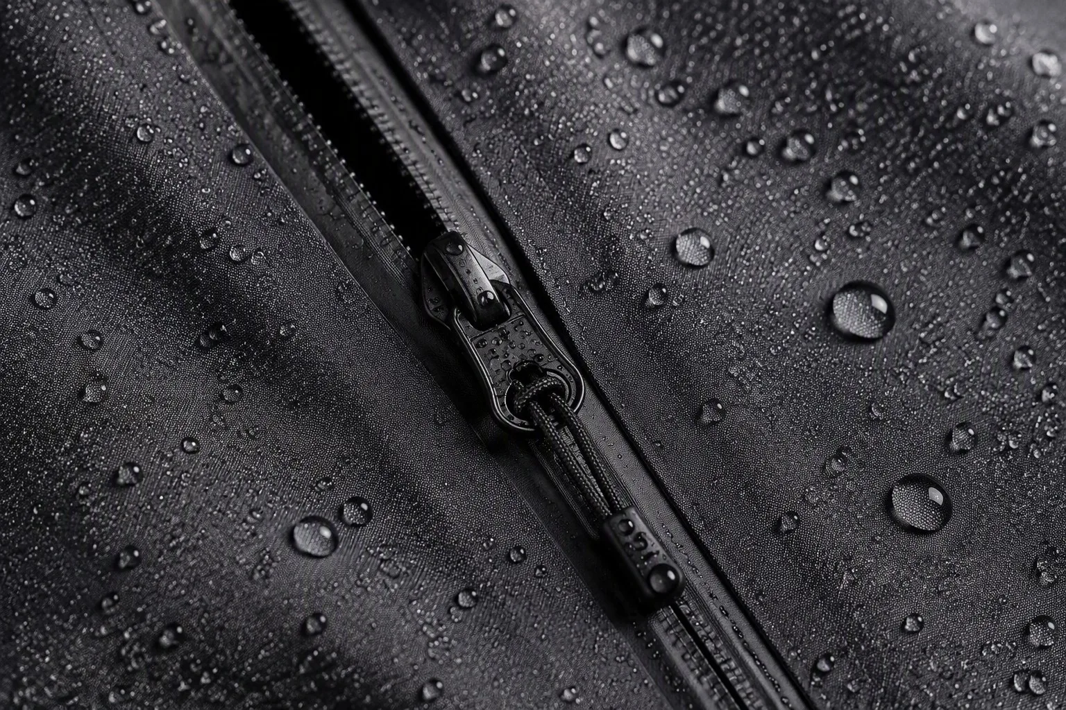 High-performance waterproof outdoor fabric details
